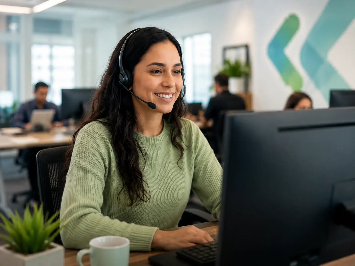 Atendimento próximo da equipe CamaradaPay
